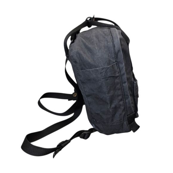 fjallraven kanken mini black backpack the main compartment is easy to pack Fjallraven Knken Mini Black Backpack